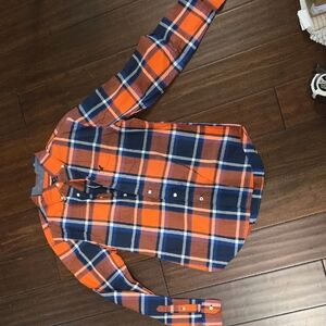 American Eagle Outfitters Multicolor Plaid Shirt A62